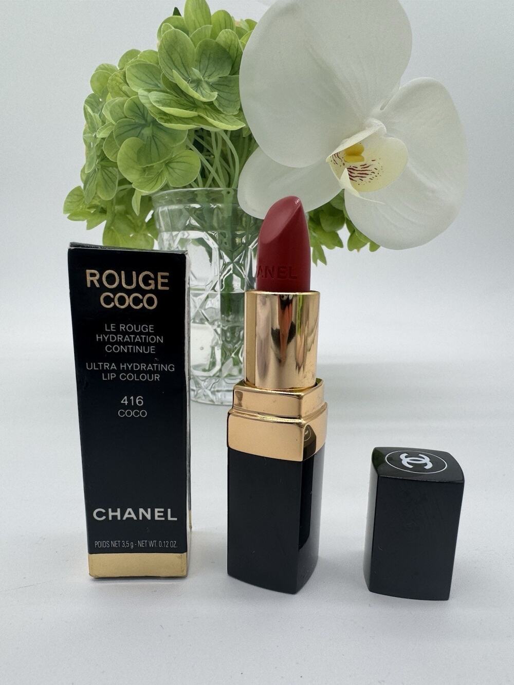 Chanel Rouge Coco Ultra Hydrating Lip Colour 416 COCO 3.5g / 0.12oz